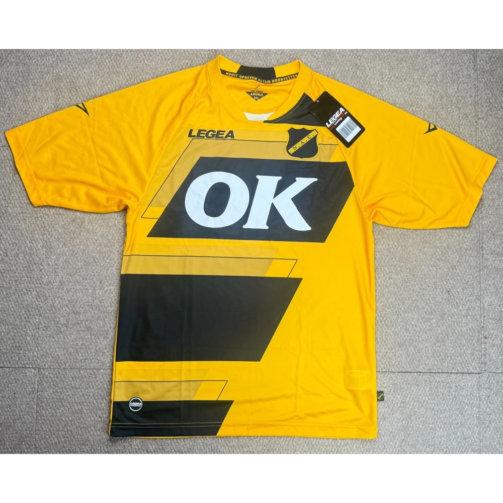 NAC Breda Legea Vrolijk N.A.C. Men's Soccer Jersey Size‎ 2XL